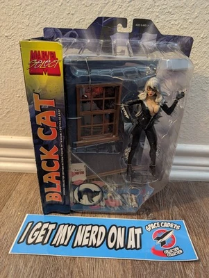 Figura de acción Diamond Marvel Select Black Cat Foto 1 de 4