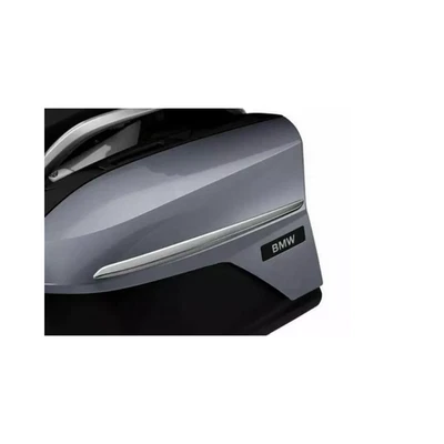 Maleta cromada derecha original moto BMW R1200RT K1600GT a partir del año 2017 Foto 1 de 3