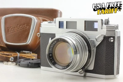 ⏯️[ ESTADO PERFEITO] Telêmetro Konica IIIA Filme 35mm Hexanon 50mm f/1.8 Lente Do Japão - Imagem 1 de 4