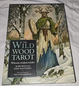 Libro completo de barajas de tarot THE WILD WOOD 160 pg GUÍA Mark Ryan THOS esterlina - Imagen 1 de 5