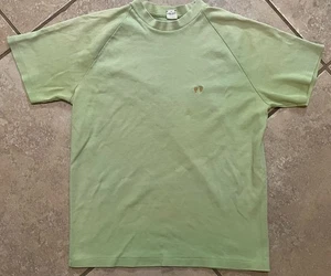 Vintage Hang Ten Tshirt Surf Beach California Men’s M Green Crew Neck 79’s 80’s - Picture 1 of 8