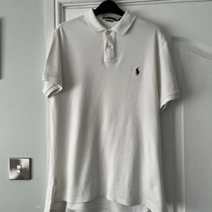 Ralph Lauren Men's Polo Shirt White Size M - Picture 1 of 8