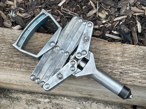 Vintage Pop Riveter Lazy Tong Manual Hand Pop Riveter Heavy Duty Rivet Gun Tool - Picture 1 of 10