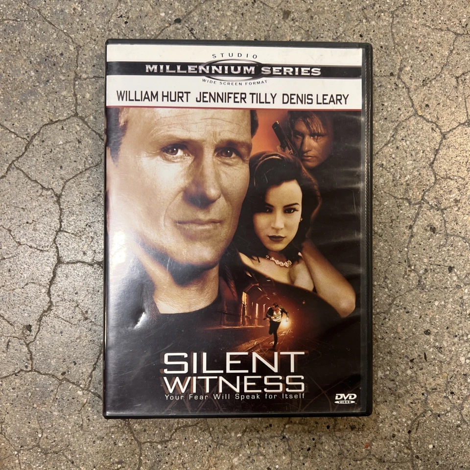 Silent Witness 1999  DVD William Hurt Jennifer Tilly Denis Leary Scratch Free - Imagem 1 de 4