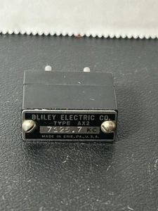 Radio amateur militaire 7125,7 Bliley type AX2 WW2 cristal de quartz vintage 80 mètres - Photo 1/4