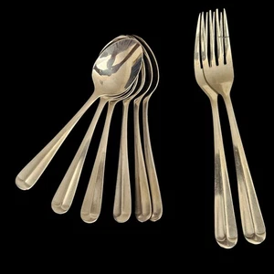 Brandware Flatware Lot 8pc Stainless Spoons & Forks Simple Modern Design China - Picture 1 of 3