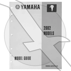 Yamaha Marine 2002 Outboard Model Guide OEM Manual 90894-62970-68 - Picture 1 of 1