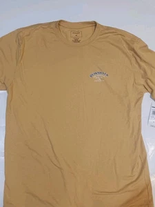 QUIKSILVER FEELING FINE SINCE 1969,ORIGINAL SURF CO TSHIRT NEW MUSTARD YELLOW XL - Picture 1 of 6