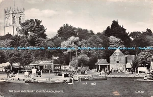 R218610 The Quay And Priory Christchurch Hants No CM339 Thunder and Clayden Sun - Bild 1 von 4