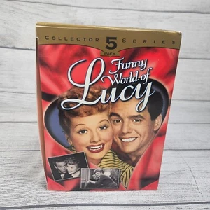 VTG Funny World of Lucy VHS 5-Pack (VHS, 1997, 5-Tapes) Lucille Ball Desi Arnez - Picture 1 of 11