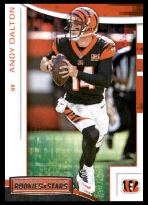 2018 Panini Rookies & Stars #66 Andy Dalton Cincinnati Bengals - Image 1 of 2