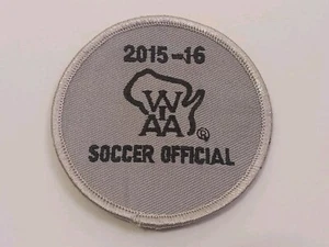 2015 -16 WIAA Fußball Offizieller Schiedsrichter Patch - Bild 1 von 2