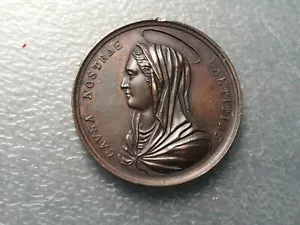 MEDALLA RELIGIOSA VATICANO PONTIFICIO PAPA PIO IX CAUSA NOSTRAE LAETITIAE 30 mm - Picture 1 of 2