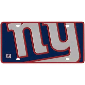 New York Giants Full Color Mega Inlay License Plate - Picture 1 of 1