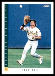 1993 Partitur #352 Eric Fox Rookie - Bild 1 von 2