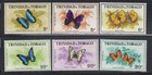 TRINIDAD & TOBAGO Butterflies MNH set