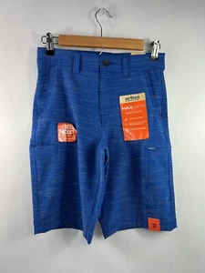 NEW Urban Pipeline Shorts Youth Blue Cargo Pockets Boys Sz 12 Adjustable Waist - Picture 1 of 13