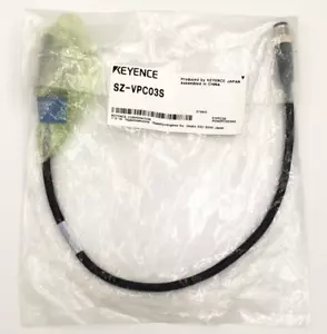 New Keyence SZ-VPC03S Safety Laser Scanner Cable 0.3 Meter / 1 Foot Length - Picture 1 of 4