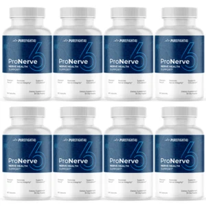 ProNerve 6 Nerve Health Supports Circulation Supplement Capsules 8 Bottles - Picture 1 of 10