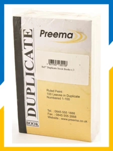 Duplicate stock books 8 x 5" - 3 packs - Picture 1 of 1