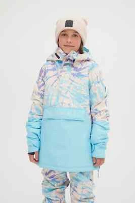 O'Neill O'Riginals Anorak Jacket - Girls - 16 / Blue Wave Color Block - Image 1 of 4