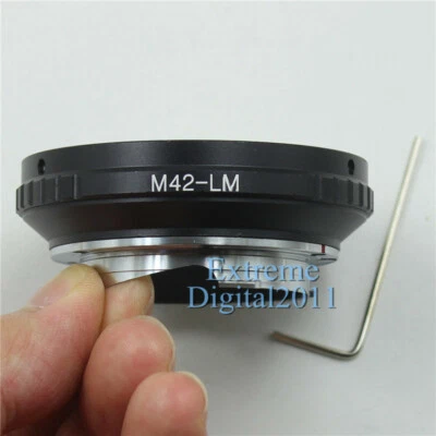 Lens Adapter for M42 Mount Lens to For Leica L/M M M9 8 7 6 5 TECHART LM-EA7