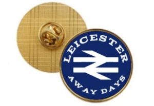 Distintivo Leicester City Football British Rail Away Days - Foto 1 di 1
