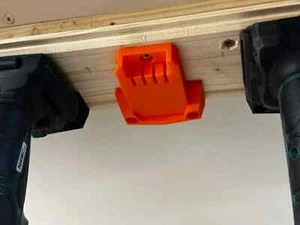 SUPPORTO PARKSIDE X20V team LIDL TRAPANO AVVITATORE GARAGE MURO LEGNO PARETE - Imagen 1 de 12