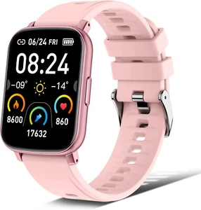 Smartwatch für Damen, 1,69" Touch Fitnessuhr mit Herzfrequenz Schlafmonitor - Bild 1 von 7