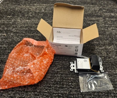 Interruptor inteligente digital de un botón de corriente NX Lighting Controls NXSW2-1-WH Foto 1 de 4