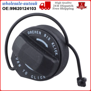 Black Fuel Cap Tank Cover Petrol For Porsche 997 986 Boxster 987 Boxster/Cayman - Picture 1 of 7
