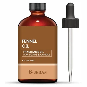 B-Urban Fenouil Huile de Parfum pour Bougie, Diffuseurs &crafts- 118ml-1000ml - Picture 1 of 4