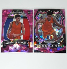 2020-21 Killian Hayes Prizm Draft Pink Ice Global Prospects Crusade Rookie RC