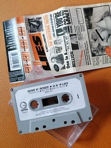 GUNS N’ ROSES [ G N’ R LIES ] ORIGINAL CASSETTE THAILAND EDITION - Picture 1 of 2