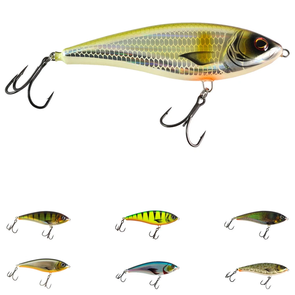 Hybrida Wobbler J1 Jerkbait 15cm 70g Kunstköder Hardbait Barsch Hecht Zander - Bild 1 von 1