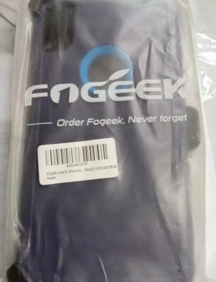 FUNDA FOGEEK IPHONE XR 6.1 CON CLIP PARA CINTURÓN FUNDA AZUL OSCURO NUEVA Foto 1 de 4