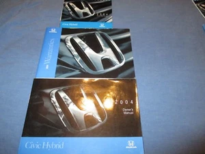 Civic 2004 híbrido juego manual de dueños - Imagen 1 de 1
