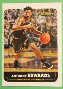 💥Anthony Edwards  hot HIGH DRAFT CHOICE CARD 2020 Sports Illustrated For Kids8 - Picture 1 of 5