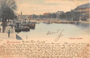 CPA PAYS BAS AMSTERDAM BINNEN AMSTEL (dos non divisé) - Picture 1 of 1