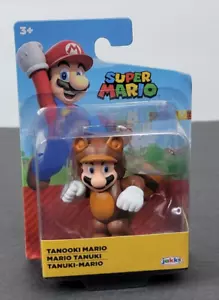 World of Nintendo Super Mario Tanooki 2.5" Figure - Picture 1 of 9