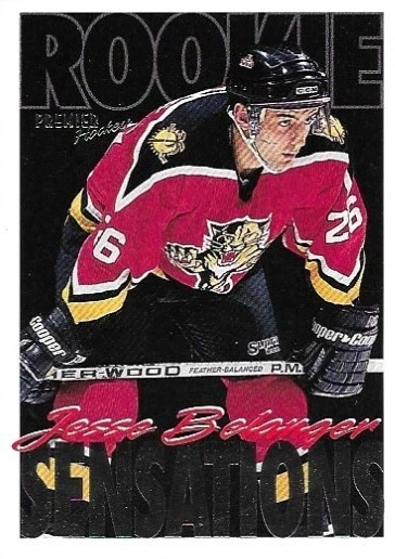 1994-95 Topps Premier Jesse Belanger RC #197 - Image 1 of 2