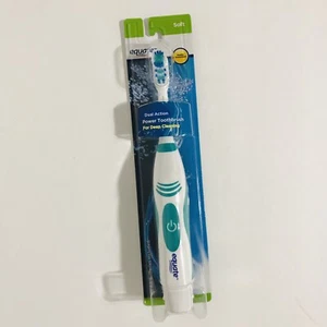 Brand New Equate Dual Action Power Toothbrush Deep Cleaning Soft 2 Batteries Inc - Picture 1 of 6