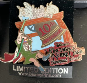 Pin 47365 DLR - The Hunchback of Notre Dame -10th Anniversary disney pin - Picture 1 of 1