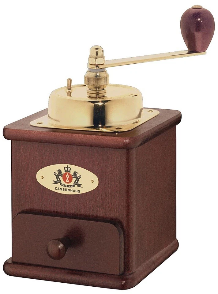 Molinillo de café manual de caoba Zassenhaus Brasilia Foto 1 de 1