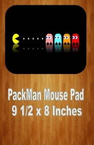 Old School Video Games PacMan 9.5 x 8 Inch Computer/Gaming MOUSE PAD #3 - Photo 1/1