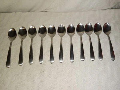 (11) Cucharaditas Pfaltzgraff "Cheyenne Satin" 6 1/8" Acero Inoxidable 18/0 Foto 1 de 4