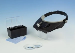 S-LC1764LED - Modelcraft - Lupa de diadema LED con 4 lentes - Imagen 1 de 1