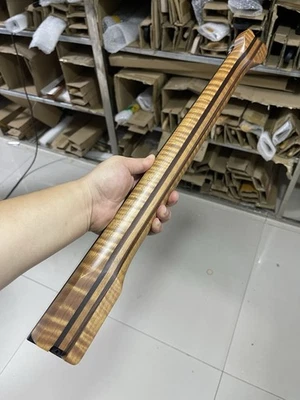 Five-piece Headless  24fret Roasted flame Maple electric guitar neck  Rosewood - Image 1 of 4