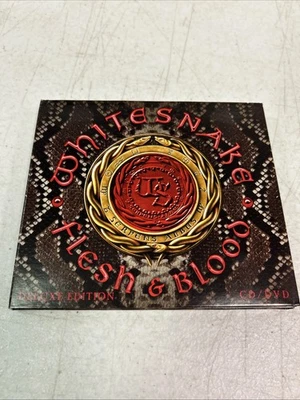 Flesh & Blood by Whitesnake (CD, 2019) Deluxe Edition CD/DVD - Image 1 of 2