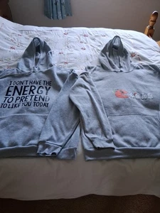 2 graue Hoodies. XL - Bild 1 von 9